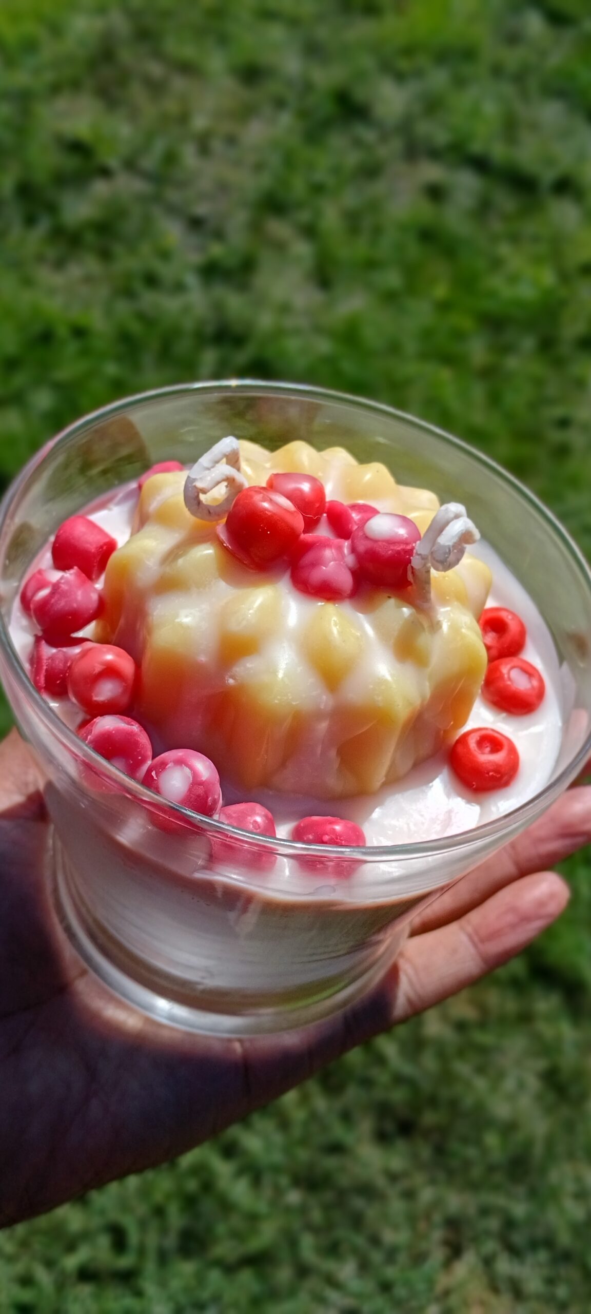 Cherry 🍒 Pound Cake Candle
