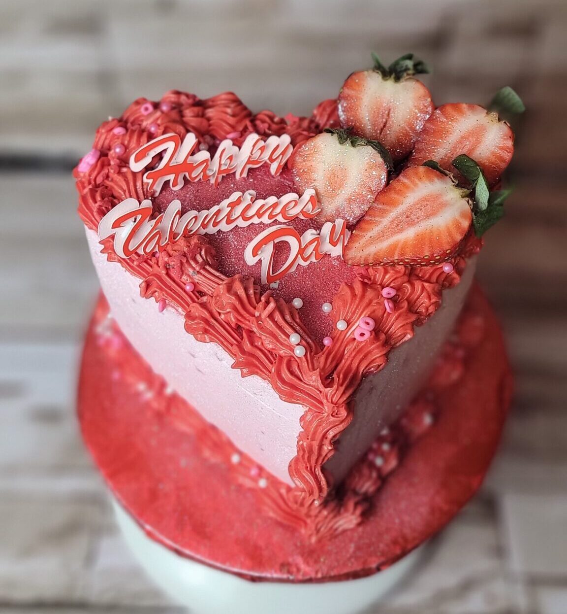 4 -Inch Heart Cake